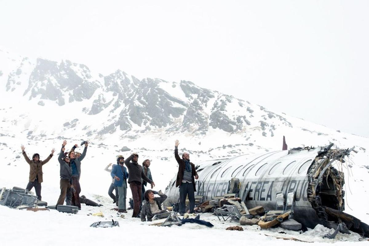 Película La sociedad de la nieve