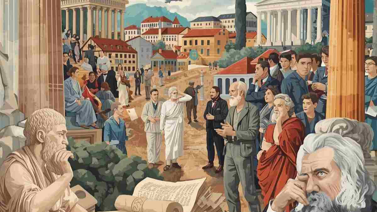 Het belangrijkste doel van de filosofie in deze periode was om te begrijpen hoe de wereld werkt en het leven te bevragen aan de hand van dit begrip.